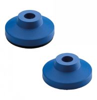 Base de pied articulé en technopolymère pour rotule, modèle bleu détectable, international Base de pied articulé en technopolymère pour rotule, modèle bleu détectable, international