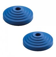 Base de pied articulé en technopolymère pour rotule, modèle bleu détectable, international Base de pied articulé en technopolymère pour rotule, modèle bleu détectable, international