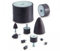 Gummipuffer und vibrationsdmpfende Noppen