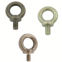 WITH THREADED ROD DIN 580, STEEL OR STAINLESS STEEL 304 OR 316 LIFTING RING - WITH THREADED ROD DIN 580, STEEL OR STAINLESS STEEL 304 OR 316 LIFTING RING -