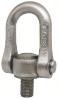 WITH THREADED ROD, HEAVY LOADS, STAINLESS STEEL ARTICULATED LIFTING RING - WITH THREADED ROD, HEAVY LOADS, STAINLESS STEEL ARTICULATED LIFTING RING -