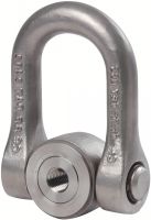 THREADED, HEAVY-DUTY, STAINLESS STEEL ARTICULATED LIFTING RING - THREADED, HEAVY-DUTY, STAINLESS STEEL ARTICULATED LIFTING RING -