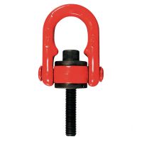 WITH LONG STEEL THREADED ROD, GRADE 80 ARTICULATED LIFTING RING - WITH LONG STEEL THREADED ROD, GRADE 80 ARTICULATED LIFTING RING -