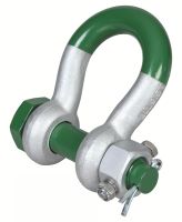 LYRE-SHAPED SHACKLE WITH SECURITY HIGH-STRENGTH PINNED BOLT AND FIXED NUT, GRADE 80, - LYRE-SHAPED SHACKLE WITH SECURITY HIGH-STRENGTH PINNED BOLT AND FIXED NUT, GRADE 80, -