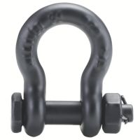 LYRE-SHAPED SHACKLE,  HIGH-STRENGTH PINNED BOLT AND ANTI-REFLECTIVE COATING, - LYRE-SHAPED SHACKLE,  HIGH-STRENGTH PINNED BOLT AND ANTI-REFLECTIVE COATING, -