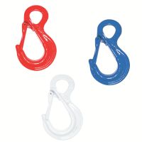 MIT ÖSE, MIT PINGUIN, STAHL ODER EDELSTAHL 316 L HEBEHAKEN - MIT ÖSE, MIT PINGUIN, STAHL ODER EDELSTAHL 316 L HEBEHAKEN -