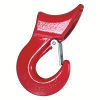 SEILGLEITHAKEN MIT SICHERUNGSFALLE FÜR HEBEKABEL, GRAD 80, - SEILGLEITHAKEN MIT SICHERUNGSFALLE FÜR HEBEKABEL, GRAD 80, -