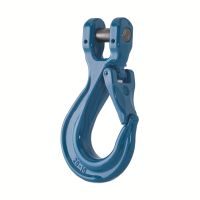 GABELHAKEN MIT SICHERUNGSFALLE FÜR TEXTILEN KETTE, GRAD 100, - GABELHAKEN MIT SICHERUNGSFALLE FÜR TEXTILEN KETTE, GRAD 100, -