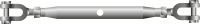 SPANNSCHLOß MIT 2 GABEL, - SPANNSCHLOß MIT 2 GABEL, -
