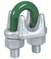 STIRRUP, HIGH-STRENGTH STEEL CABLE CLAMP - STIRRUP, HIGH-STRENGTH STEEL CABLE CLAMP -