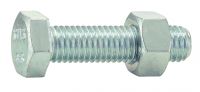 STANDARD 4017-4032 CL 8.8 BOLT WITH HEXAGONAL HEAD SCREW FLZN 1000HBS -