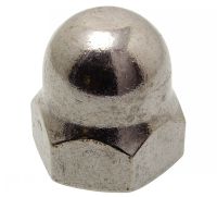 DADO ESAGONALE CIECO IN ACCIAIO O IN ACCIAIO INOX - DADO ESAGONALE CIECO IN ACCIAIO O IN ACCIAIO INOX -