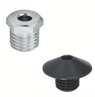 PER PERNI DI INDICIZZAZIONE, TESTA ESAGONALE O CONICA, BUSSOLA IN ACCIAIO O IN ACCIAIO INOX - PER PERNI DI INDICIZZAZIONE, TESTA ESAGONALE O CONICA, BUSSOLA IN ACCIAIO O IN ACCIAIO INOX -