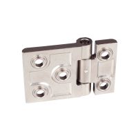 ASYMMETRISCH ODER BREIT, FLACH, EDELSTAHL SCHARNIER VERSTÄRKT -