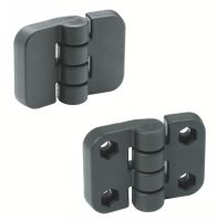 TECHNOPOLYMER, MANIPULATIONSSICHER FLACHES SCHARNIER -