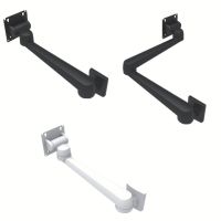 TILT AND SWIVEL, SINGLE OR DOUBLE ARM, ROBUST SCREEN SUPPORT - TILT AND SWIVEL, SINGLE OR DOUBLE ARM, ROBUST SCREEN SUPPORT -