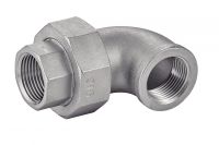 316 MOULÉ COUDE UNION FEMELLE / FEMELLE 90° INTERNATIONAL