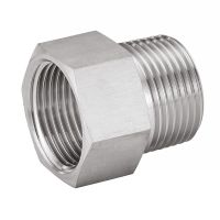NORME 228-1 INOX 316L ADAPTATEUR FEMELLE / MÂLE ISO 7/1 INTERNATIONAL