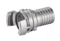 ALUMINIUM VERROU JOINT NBR-INOX 316 -  DEMI-RACCORD À DOUILLE ANNELÉE INTERNATIONAL