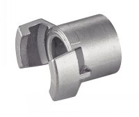 ALUMINIUM DEMI-RACCORD À DOUILLE TARAUDAGE GAZ CYLINDRIQUE, SANS VERROU INOX 316 INTERNATIONAL