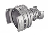 ALUMINIUM JONCTION DOUBLE DE RÉDUCTION, AVEC VERROUS JOINT NBR-INOX 316 INTERNATIONAL