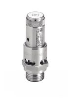 VALVOLA DI SICUREZZA A SCARICO LIBERO IN OTTONE, ACCIAIO INOX 316, PN40 INTERNATIONAL