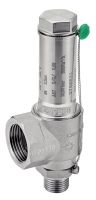 GAS E GAS LIQUEFATTI ACCIAIO INOX 1.4308 1.4301 PN50 VALVOLA DI SICUREZZA DI SCARICO CANALIZZATA INTERNATIONAL