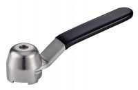 LEVER FOR BUTTERFLY VALVE Ø 25 TO Ø 76 STAINLESS STEEL HANDLE INTERNATIONAL LEVER FOR BUTTERFLY VALVE Ø 25 TO Ø 76 STAINLESS STEEL HANDLE INTERNATIONAL