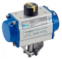 SINGLE-ACTING / DOUBLE-ACTING PNEUMATIC ALUMINIUM ACTUATOR WITH MOUNTING BRACKET INTERNATIONAL SINGLE-ACTING / DOUBLE-ACTING PNEUMATIC ALUMINIUM ACTUATOR WITH MOUNTING BRACKET INTERNATIONAL