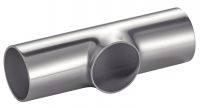 DIN SÉRIE 2 INOX 304 316L TÉ EXTRUDÉ POLI SATINÉ INTERNATIONAL