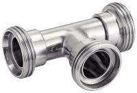 INOX 304 316L TÉ ÉGAL 3 BRANCHES FILETÉES INTERNATIONAL