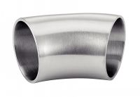 DIN SÉRIE 2 INOX 304 316L COUDE À 45° SANS PARTIE DROITE NON POLI INTERNATIONAL