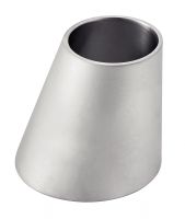 DIN SÉRIE 2 INOX 316L RÉDUCTION EXCENTRIQUE SANS PARTIE DROITE NON POLIE INTERNATIONAL