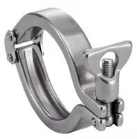 INOX 304 COLLIER CLAMP DOUBLE ARTICULATION INTERNATIONAL