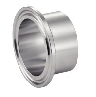 INOX 316L FERRULE CLAMP SMS COURTE À SOUDER INTERNATIONAL