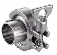 JOINT PTFE INOX 316L RACCORD CLAMP SMS COMPLET COLLIER SIMPLE ARTICULATION INTERNATIONAL