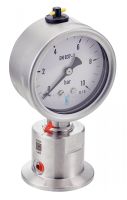 CLAMP CONNECTION - 316L STAINLESS STEEL DRY PRESSURE GAUGE WITH DIAPHRAGM SEAL INTERNATIONAL