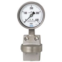 1.4571 STAINLESS STEEL FEMALE BSP DIFFERENTIAL PRESSURE GAUGE CONNECTIONS INTERNATIONAL
