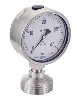SMS MALE DRY MANOMETER CONNECTION IN STAINLESS STEEL WITH STAINLESS STEEL DIAPHRAGM SEAL INTERNATIONAL