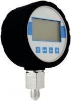 ELECTRONIC MANOMETER WITH DIGITAL DISPLAY, STAINLESS STEEL CASING (PLASTIC PROTECTION), VERTICAL M BSPP END, INTERNATIONAL