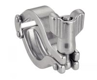 ACIER INOXYDABLE 304, COLLIER AVEC ARTICULATION DOUBLE, NORME CLAMP, INTERNATIONAL ACIER INOXYDABLE 304, COLLIER AVEC ARTICULATION DOUBLE, NORME CLAMP, INTERNATIONAL