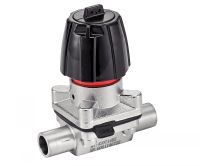 ACERO INOXIDABLE 316L (CF3M), VÁLVULA DA SOLDADURA BW CON DIAFRAGMA MANUAL, MANETA DE POLICARBONATO, INTERNATIONAL ACERO INOXIDABLE 316L (CF3M), VÁLVULA DA SOLDADURA BW CON DIAFRAGMA MANUAL, MANETA DE POLICARBONATO, INTERNATIONAL