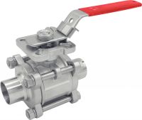 ACERO INOXIDABLE 316L (CF3M), VÁLVULA DE BOLA DA SOLDADURA DE 3 PIEZAS, DISEÑO HIGIÉNICO, NORMA ASME-BPE, INTERNATIONAL ACERO INOXIDABLE 316L (CF3M), VÁLVULA DE BOLA DA SOLDADURA DE 3 PIEZAS, DISEÑO HIGIÉNICO, NORMA ASME-BPE, INTERNATIONAL