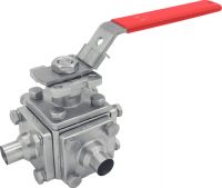 ACERO INOXIDABLE 316L (CF3M), VÁLVULA DE BOLA DA SOLDADURA DE 3 VÍAS EN T, DISEÑO HIGIÉNICO, NORMA ASME-BPE, INTERNATIONAL ACERO INOXIDABLE 316L (CF3M), VÁLVULA DE BOLA DA SOLDADURA DE 3 VÍAS EN T, DISEÑO HIGIÉNICO, NORMA ASME-BPE, INTERNATIONAL