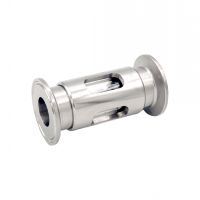 ACERO INOXIDABLE 316L, INDICATOR DE CIRCULACIÓN CON EXTREMOS CLAMP, ASÉPTICO, NORMA ASME-BPE, INTERNATIONAL ACERO INOXIDABLE 316L, INDICATOR DE CIRCULACIÓN CON EXTREMOS CLAMP, ASÉPTICO, NORMA ASME-BPE, INTERNATIONAL