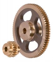 MODULE 0,5 À 2,0 ROUE À VIS CYLINDRIQUE EN BRONZE