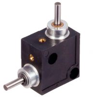 ENGRENAGE CONIQUE POUR CHARGES LÉGÈRES RENVOI D'ANGLE MINIATURE