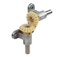 ENGRENAGES ANGULAIRES - RENVOI D'ANGLE EN POLYCÉTONE, RAPPORT 1/1, INTERNATIONAL,