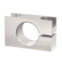 STOßDÄMPFER EDELSTAHL KLEMMFLANSCH - STOßDÄMPFER EDELSTAHL KLEMMFLANSCH -