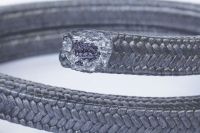 PTFE AND GRAPHITE CORE COMPRESSION PACKING BRAID WITH HIGH CHEMICAL RESISTANCE IN AGGRESSIVE ENVIRONMENTS, - PTFE AND GRAPHITE CORE COMPRESSION PACKING BRAID WITH HIGH CHEMICAL RESISTANCE IN AGGRESSIVE ENVIRONMENTS, -